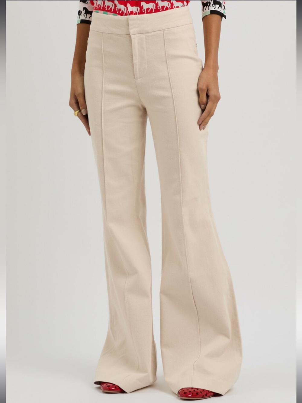 Alice + Olivia The Trouser Jean Flare Leg